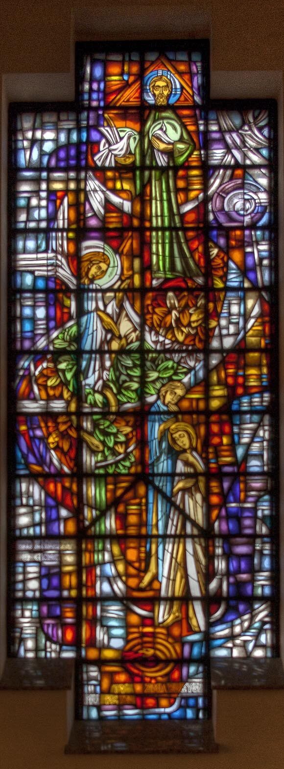 stainglass for a church in Siedlce | Irina Pozniak | irisdot | irisdot.com | tomeson, Siedlce, Grodno