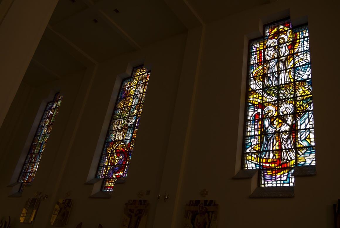 stainglass for a church in Siedlce | Irina Pozniak | irisdot | irisdot.com | tomeson, Siedlce, Grodno